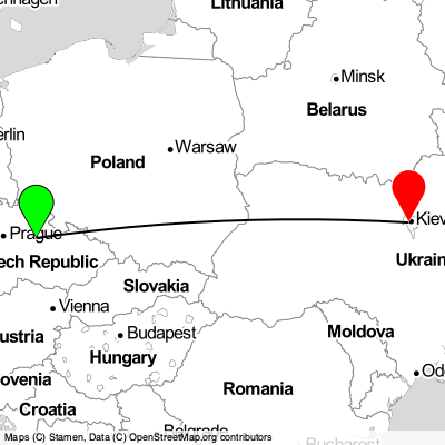 Pardubice (PED) - Kyiv (IEV) Cheap Flight Tickets Price Calendar 2021
