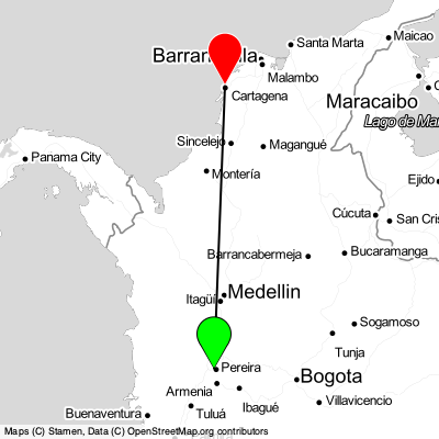 Pereira (PEI) - Cartagena (CTG) Cheap Flight Tickets Price Calendar 2021