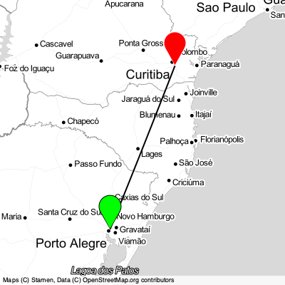 Porto Alegre (POA) - Curitiba (CWB) Cheap Flight Tickets Price Calendar 2021