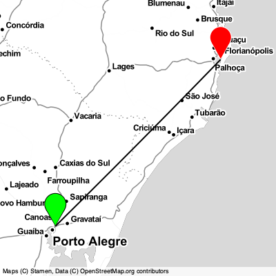 Porto Alegre (POA) - Florianópolis (FLN) Cheap Flight Tickets Price Calendar 2021