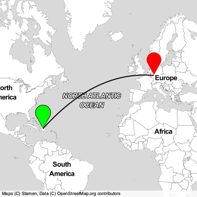 Sosúa (POP) - Frankfurt (FRA) Cheap Flight Tickets Price Calendar 2021