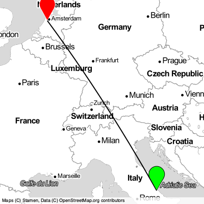 Pescara (PSR) - Amstelveen (AMS) Cheap Flight Tickets Price Calendar 2021
