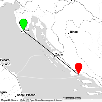 Pula (PUY) - Split (SPU) Cheap Flight Tickets Price Calendar 2021