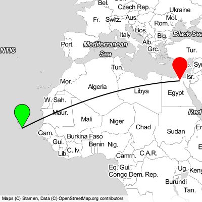 Praia (RAI) - Al Rehab (CAI) Cheap Flight Tickets Price Calendar 2021