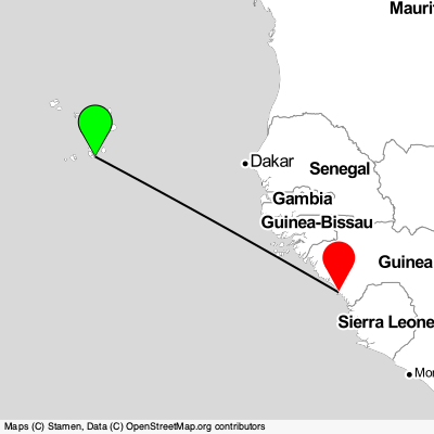 Praia (RAI) - Quebo (CKY) Cheap Flight Tickets Price Calendar 2021