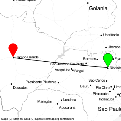Ribeirao Preto (RAO) - Campo Grande (CGR) Cheap Flight Tickets Price Calendar 2021