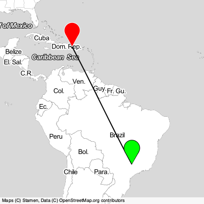 Ribeirao Preto (RAO) - Punta Cana (PUJ) Cheap Flight Tickets Price Calendar 2021