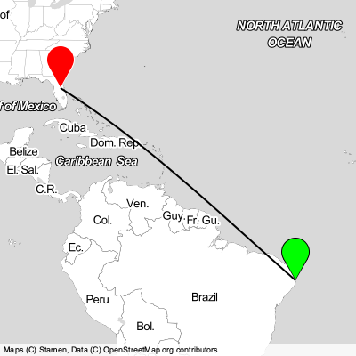 Recife (REC) - Orlando (ORL) Cheap Flight Tickets Price Calendar 2021