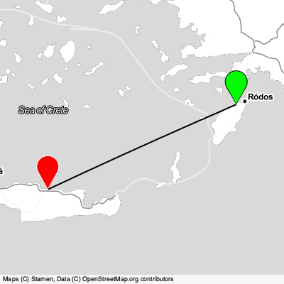 Rhodes (RHO) - Heraklion (HER) Cheap Flight Tickets Price Calendar 2021
