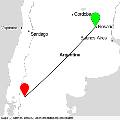 Rosario (ROS) - San Carlos de Bariloche (BRC) Cheap Flight Tickets Price Calendar 2021