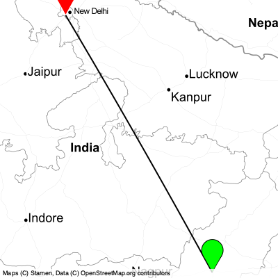 Raipur (RPR) - Gurugram (DEL) Cheap Flight Tickets Price Calendar 2021