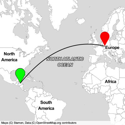 Roatán (RTB) - Frankfurt (FRA) Cheap Flight Tickets Price Calendar 2021