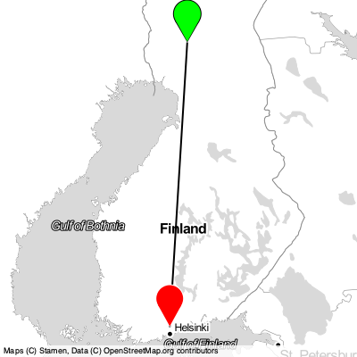 Rovaniemi (RVN) - Vantaa (HEL) Cheap Flight Tickets Price Calendar 2021
