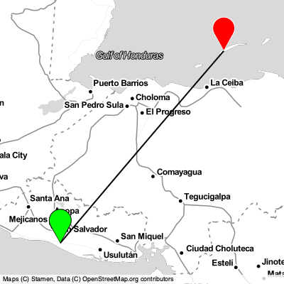 El Rosario (SAL) - Roatán (RTB) Cheap Flight Tickets Price Calendar 2021