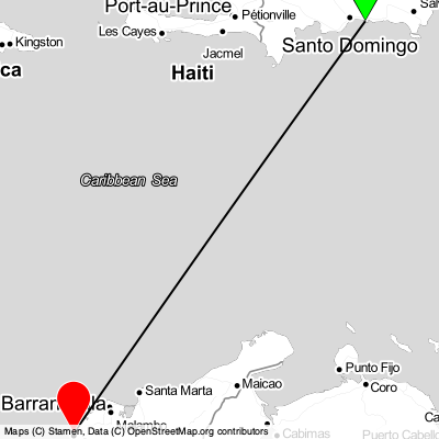 Boca Chica (SDQ) - Cartagena (CTG) Cheap Flight Tickets Price Calendar 2021