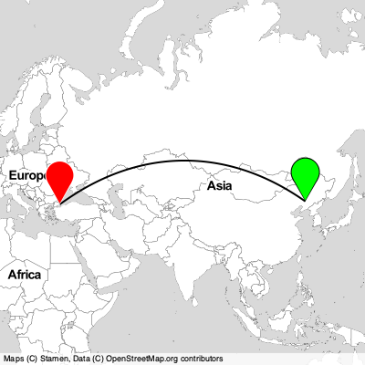 Shenyang (SHE) - Esenyurt (IST) Cheap Flight Tickets Price Calendar 2021