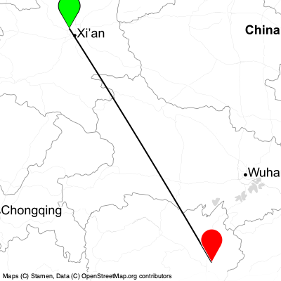 Xi'an (SIA) - Changsha (CSX) Cheap Flight Tickets Price Calendar 2021