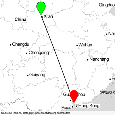 Xi'an (SIA) - Shenzhen (SZX) Cheap Flight Tickets Price Calendar 2021