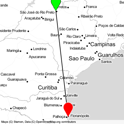 São José do Rio Preto (SJP) - Florianópolis (FLN) Cheap Flight Tickets Price Calendar 2021