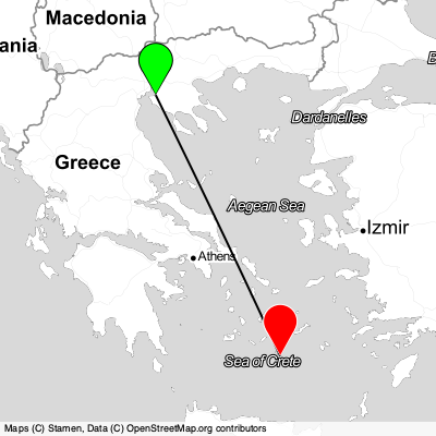 Thessaloniki (SKG) - Santorini (JTR) Cheap Flight Tickets Price Calendar 2021