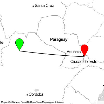 Salta (SLA) - Presidente Franco (IGR) Cheap Flight Tickets Price Calendar 2021