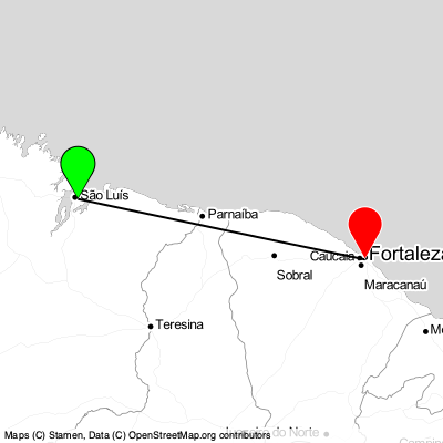 São Luís (SLZ) - Fortaleza (FOR) Cheap Flight Tickets Price Calendar 2021