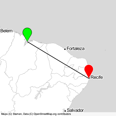 São Luís (SLZ) - Recife (REC) Cheap Flight Tickets Price Calendar 2021