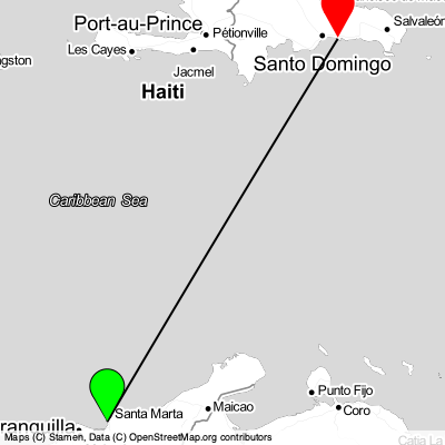 Santa Marta (SMR) - Boca Chica (SDQ) Cheap Flight Tickets Price Calendar 2021