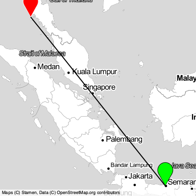 Semarang (SRG) - Phuket (HKT) Cheap Flight Tickets Price Calendar 2021
