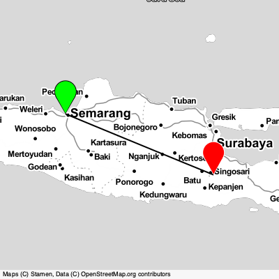Semarang (SRG) - Malang (MLG) Cheap Flight Tickets Price Calendar 2021