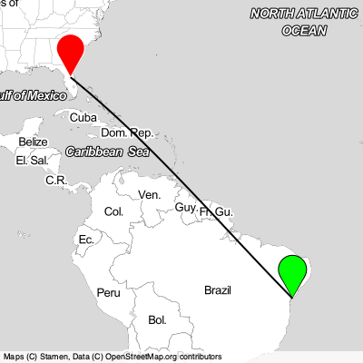 Salvador (SSA) - Orlando (ORL) Cheap Flight Tickets Price Calendar 2021