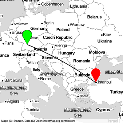 Stuttgart (STR) - Esenyurt (IST) Cheap Flight Tickets Price Calendar 2021