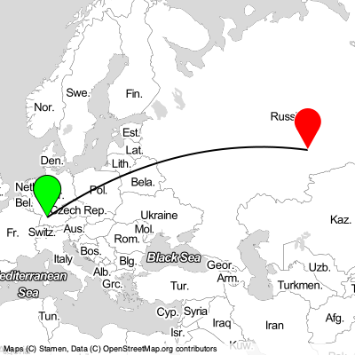Stuttgart (STR) - Yekaterinburg (SVX) Cheap Flight Tickets Price Calendar 2021
