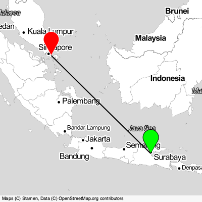 Surabaya (SUB) - Batam (BTH) Cheap Flight Tickets Price Calendar 2021