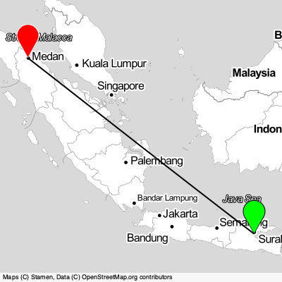 Surabaya (SUB) - Medan (MES) Cheap Flight Tickets Price Calendar 2021