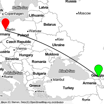 Didi Lilo (TBS) - Berlin (BER) Cheap Flight Tickets Price Calendar 2021