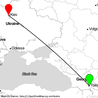 Didi Lilo (TBS) - Kyiv (IEV) Cheap Flight Tickets Price Calendar 2021