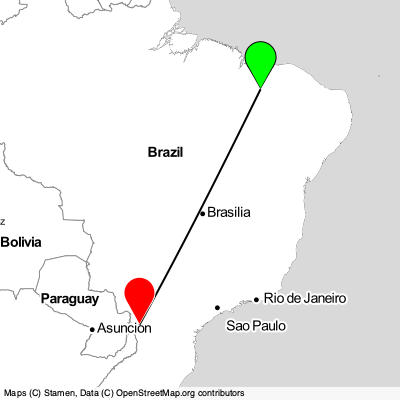 Teresina (THE) - Cascavel (CAC) Cheap Flight Tickets Price Calendar 2021