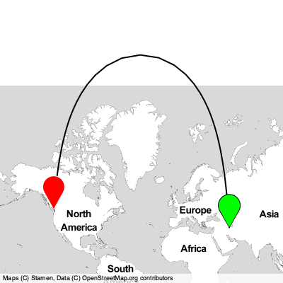 Tehran (THR) - Richmond (YVR) Cheap Flight Tickets Price Calendar 2021