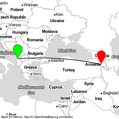 Vorë (TIA) - Yerevan (EVN) Cheap Flight Tickets Price Calendar 2021
