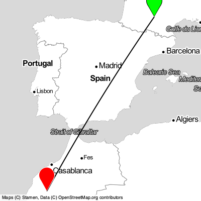 Toulouse (TLS) - Marrakesh (RAK) Cheap Flight Tickets Price Calendar 2021