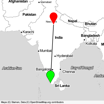 Thiruvananthapuram (TRV) - Agra (AGR) Cheap Flight Tickets Price Calendar 2021