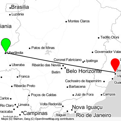Uberlândia (UDI) - Vitoria (VIX) Cheap Flight Tickets Price Calendar 2021