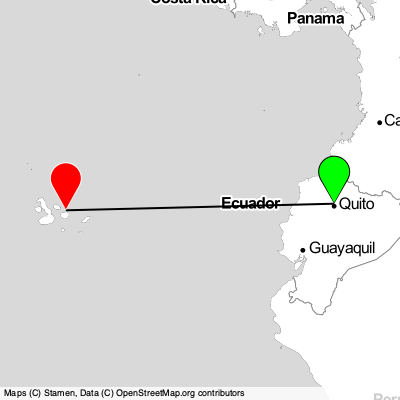 Quito (UIO) - Salinas (GPS) Cheap Flight Tickets Price Calendar 2021
