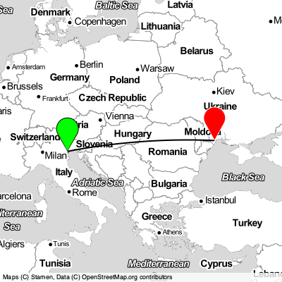Venice (VCE) - Odesa (ODS) Cheap Flight Tickets Price Calendar 2021
