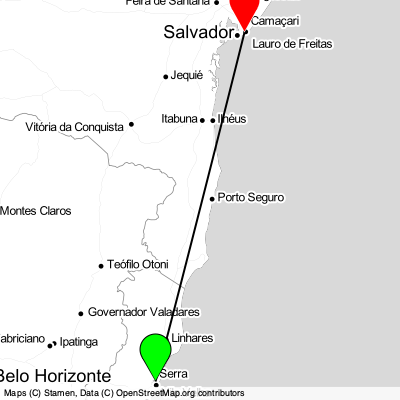 Vitoria (VIX) - Salvador (SSA) Cheap Flight Tickets Price Calendar 2021