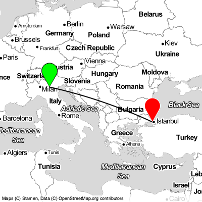 Verona (VRN) - Esenyurt (IST) Cheap Flight Tickets Price Calendar 2021