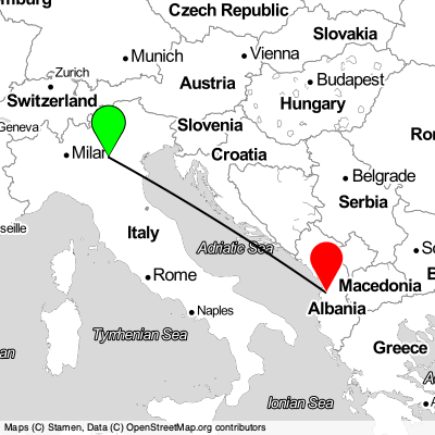Verona (VRN) - Vorë (TIA) Cheap Flight Tickets Price Calendar 2021
