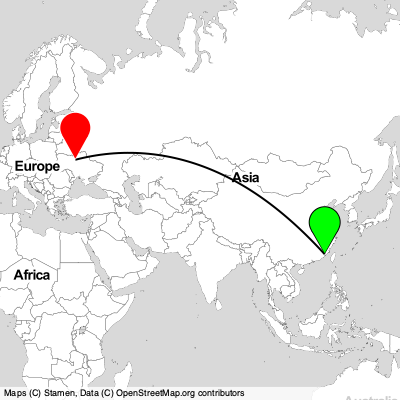 Xiamen (XMN) - Kyiv (IEV) Cheap Flight Tickets Price Calendar 2021