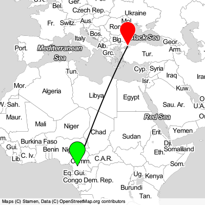 Yaounde (YAO) - Esenyurt (IST) Cheap Flight Tickets Price Calendar 2021